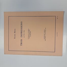 Trois Impressions pour Flûte et Piano