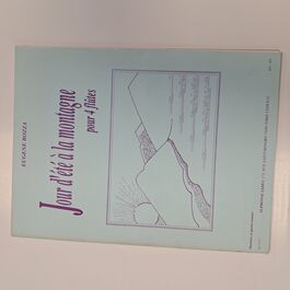 Jour d?été à la montagne pour 4 flûtes