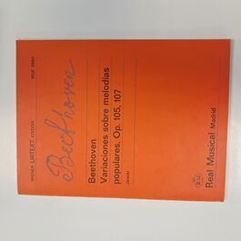 Variaciones sobre melodías populares, Op. 105, 107