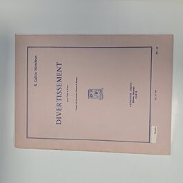 Divertissement pour Flûte