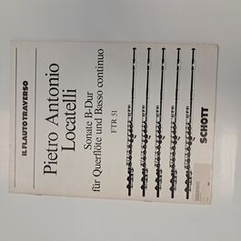 Sonate B-Dur para Flauta