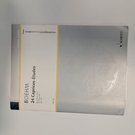 24 Caprices Etudes Flûte Opus 26