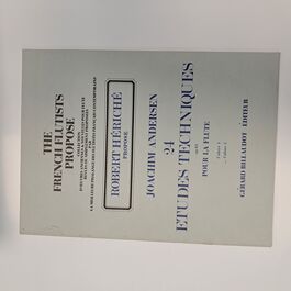 24 Études Instructives pour la Flûte Op 63 Cahier 2