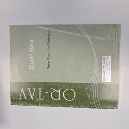 Three Pieces for Flute Solo