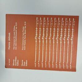 Four Canons for Two Flutes from Twelve-Tone Music Op. 15/6