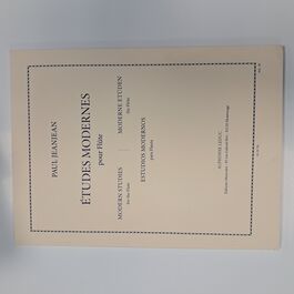 Estudios Modernos para Flauta