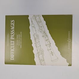 Difficult Passages Volume Three Oboe