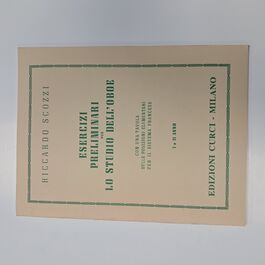 Esercizi Preliminari per Lo Studio Dell´Oboe