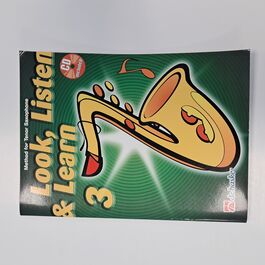 Escuchar, leer y tocar 3 Saxofón Tenor