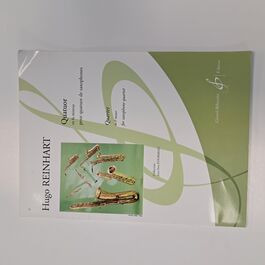 Cuarteto para saxofones en F minor Reinhart