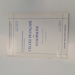L´ École Française du Saxophone Volume 3 La expression