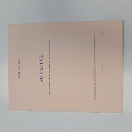 Sonatine de Guillou Saxo Alto