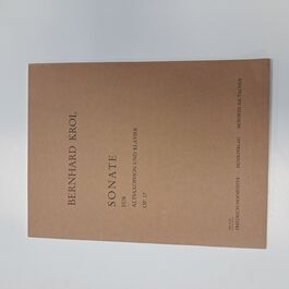 Sonate für Altsaxophon und Klavier OP. 17