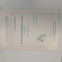 24 Études Instructives pour Saxophone Op 30