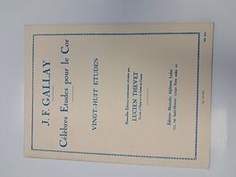 Vingt-Huit Etudes Célébres Etudes pour le cour