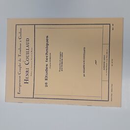 26 Etudes techniques Bordogni