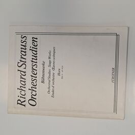 Estudios Orquestales Trompa Strauss Heft 4