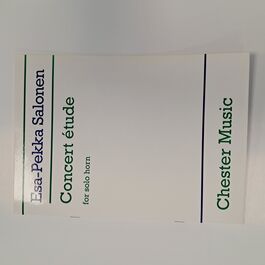 Concert étude for solo horn