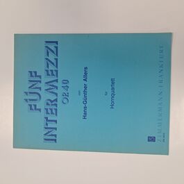 Fünf Intermezzi Op.40