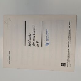 Spielstücke für zwei Hörner in F