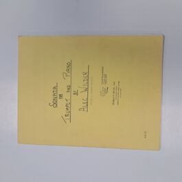 Sonata for Trumpet and Piano by Alec Wilder