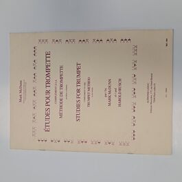 Études pour Trompette
