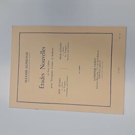 Études Nouvelles pour Trompeta 1