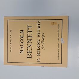 14 Melodic Studies for Trumpet