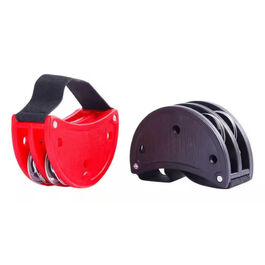 Sonajas para pie TCM TCBL-F22 con agarrador de piel