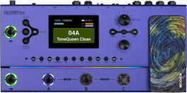 Pedalera Mooer Multi-Efectos de Suelo para Guitarra Ge200 Pro Li