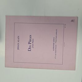 Dix Pièces pour Piano