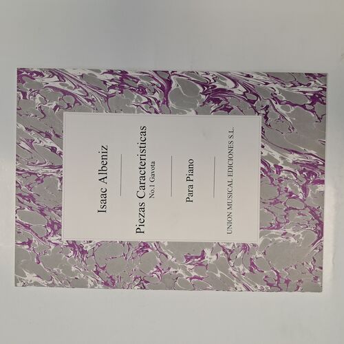 Piezas Características no. 1 Gavota