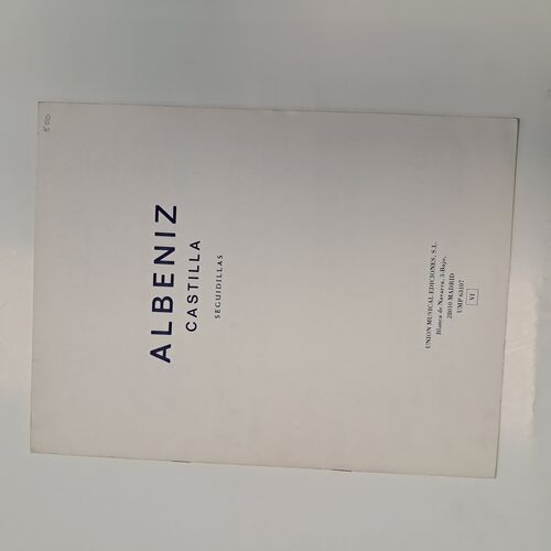 Albeniz Castilla Seguidillas