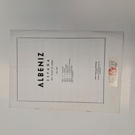 Albeniz Nº 6 Zortzico Op. 165