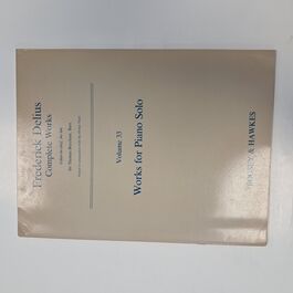 Works for Piano Solo Volume 33