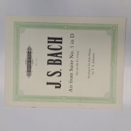 Air from Suite No. 3 in D Piano