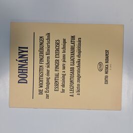 Essential Finger Exercises for Obtaining a Sure Piano Technique