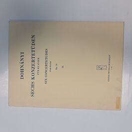 Six Concertetudes for Piano Op. 28 II