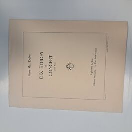 Dix Études de Concert pour Piano Nº 2