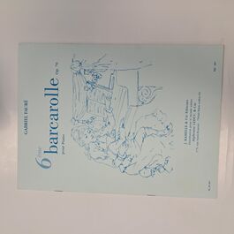 6 ème Barcarolle pour Piano Op. 70