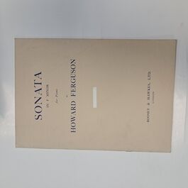 Sonata in F minor for Piano