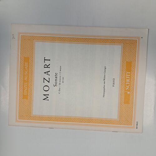 Sonate C major KV 309