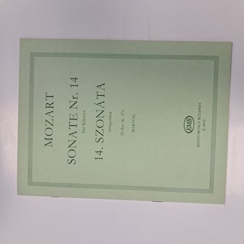 Sonata Nr. 14 für Klavier D-dur, K.576
