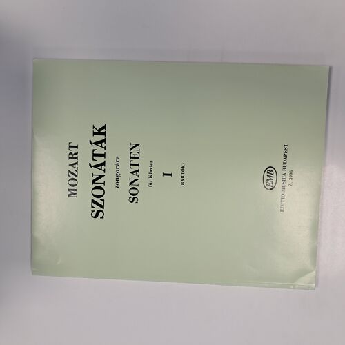 Mozart Sonaten für Klavier 1