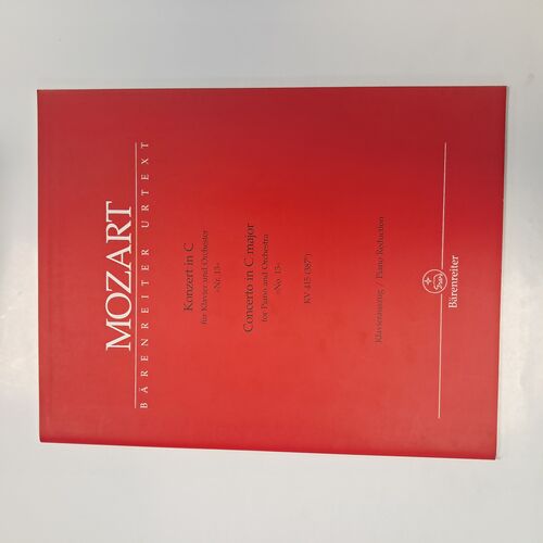 Concerto in C major for Piano and Orchestra no. 13 KV 415