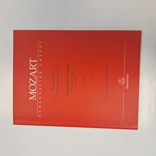 Concerto in C major for Piano and Orchestra no. 25 KV 503