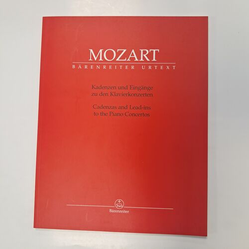 Cadenzas and Lead-ins to the Piano to the Piano Concertos