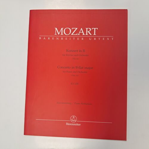 Concert in B-flat major for Piano KV 238