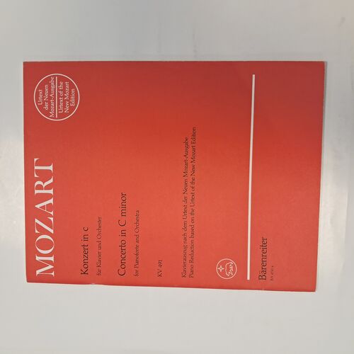 Concerto in C minor for Pianoforte and Orchestra KV 491