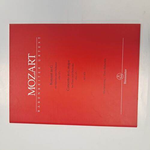 Concerto in G major for Piano and Orchestra No. 17 KV 453